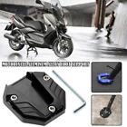Motorcycle Bikes Kickstand Extender Feet Side Stand Support Pad Plates H9W8