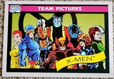 X-MEN TEAM PICTURES 1990 Marvel Universe series 1 card #140 WOLVERINE STORM