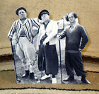 "The Three Stooges" Golfing Buddies support de table de film noir et blanc 8" de haut