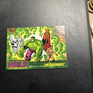 11d The Incredible Hulk Marvel 2003  Topps #17 The Defenders