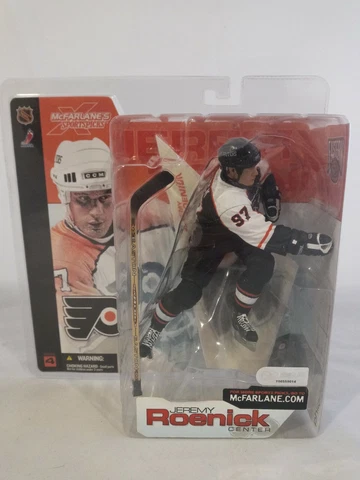 Jeremy Roenick McFarlane Figure Philadelphia Flyers 2002 Series 4 Black Jersey Cover