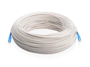 100/200m Fiber Optic Cable Jumper Indoor SC Simplex FTTH Drop Patch Cord SC -SC - Picture 1 of 5