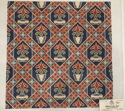 CanvasWorks Traditions Persian Windows PO26A Hand Painted Needlepoint Canvas 14 - Image 1 of 4