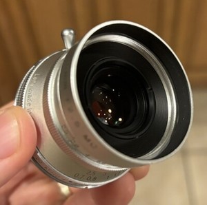 Voigtlander Color Skopar Classic Silver 35mm f/2.5 MC Lens LTM