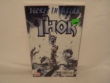 Marvel Comics  THOR  #1 of 3   2008   Secret Invasion   VF   w/Protector !