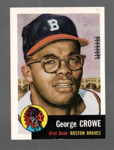 1991 Topps Archives 1953 #3 George Crowe Mint