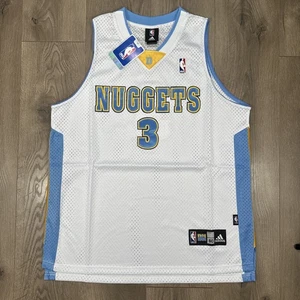 Adidas NBA Denver Nuggets Allen Iverson Jersey Size 50 - Picture 1 of 6