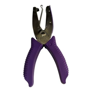 McGill Star Shape Single Hole Punch Scrapbooking Paper Crafts Purple Handle - Picture 1 of 8