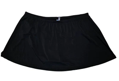 Falda de baño Aquabelle para mujer talla grande 26 negra trajes de baño para toda falda inferior Foto 1 de 4