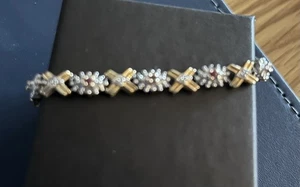 9ct Gold Ruby And Diamond Bracelet - Picture 1 of 6