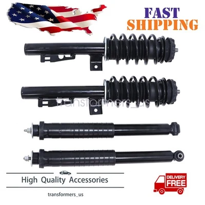 4X Se adapta a Smart Fortwo W451 2008-2016 Amortiguadores delanteros traseros izquierdo derecho puntales Foto 1 de 4