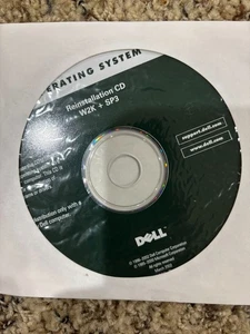 Microsoft Windows 2000 W2K+ Service Pack 3 SP3 DELL Reinstallation CD NEW - Picture 1 of 1