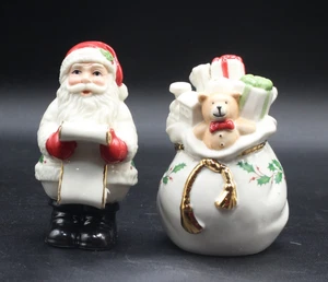 New Open Box Lenox Checking It Twice SKU# 830135 Salt and Pepper Shakers - Picture 1 of 7