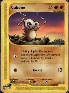 Aquapolis #072/147 Cubone - Picture 1 of 2