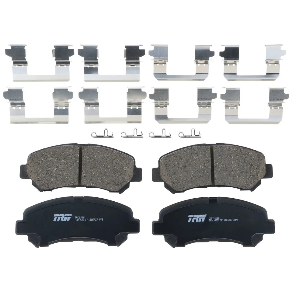 TRC1338 TRW 2-Wheel Set Brake Pad Sets Front for Nissan Rogue Select Kizashi — 第 1/1 张图片
