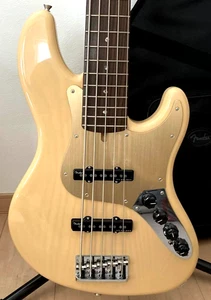 Fender DELUXE JAZZ BASS V KAZUKI ARAI EDITION Mod Vintage Blonde King Gnu - Imagen 1 de 12