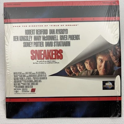 Sneakers LaserDisc Laser Video Disc REDFORD/AYKROYD/PHOENIX/POITIER/KINGSLEY - Image 1 of 3