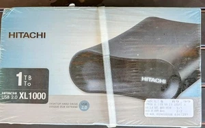 Disque dur externe de bureau Hitachi XL1000 1 To USB 2.0 neuf scellé en usine - Photo 1/5