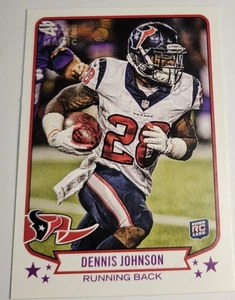 2013 Dennis Johnson Card RC #129 Topps Magic Houston Texans NFL Football - Picture 1 of 3