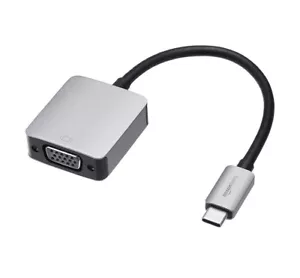 Amazon Basics USB 3.1 Type-C to VGA 15pin Female Aluminum Adapter BNIB - Picture 1 of 6