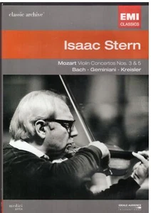 Classic Archive - Isaac Stern: Mozart: Violinkonzerte Nr. 3 & 5 - DVD - Bild 1 von 2