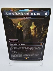 MTG Lord of the Rings Argonath, Pillars of the King The Ozolith Serial 079/100 - Bild 1 von 2