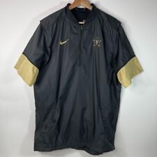 Nike Vanderbilt Commodores Baseball Jacket Pullover Team Issued Men's Large L