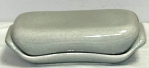 Russel Wright AMERICAN MODERN GRANITE GREY BUTTER DISH W/ COVER - Picture 1 of 2