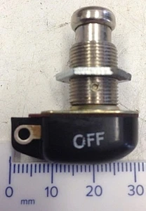 Fußschalter - PFEIL - British Made - PUSH to MAKE - momentane Schauspielerei - Bild 1 von 4