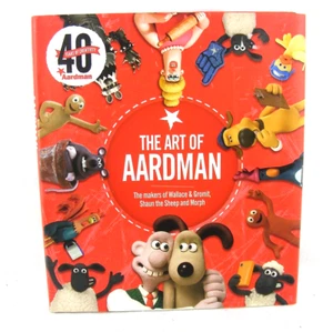 The Art Aardman The Makers Of Wallace & Gromit, Shaun The Sheep Hardcover Book - Foto 1 di 6