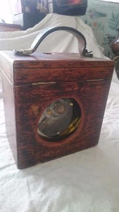 Toule Imperator Pigeon Clock in Wooden Box - Picture 1 of 12