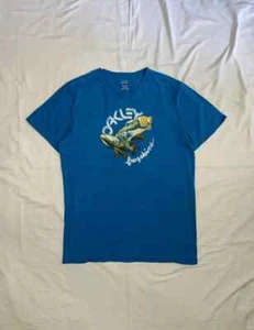VINTAGE OAKLEY FOGSKINS T SHIRT LOGO Y2K SZ XL JAPANESE OUTDOOR GORPCORE SKATE - Picture 1 of 7