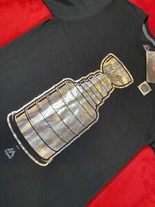 NHL Chicago Blackhawks 2015 Silver Stanley Cup Champions Small T-shirt