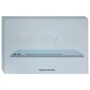 Samsung Galaxy Tab S9+ FE 5G Silver 128GB + 8GB Single-SIM Unlocked GSM NEW - Picture 1 of 1