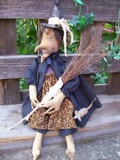 PATTERN, Primitive Halloween, witch & mouse, by  Dumplinragamuffin, #63