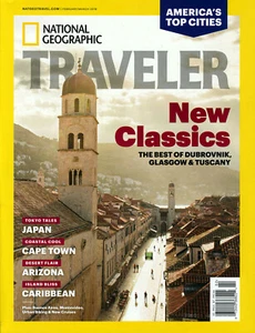 NATIONAL GEOGRAPHIC TRAVELER Magazine Vol.35 #1 Feb/Mar 2018 *ShipFree w/$35 Com - Picture 1 of 3