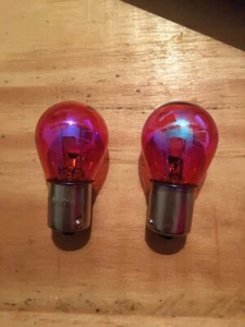 2x Bombilla cromada P21W BA15S para intermitente de coche o moto - Imagen 1 de 3
