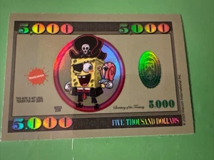 Sponge Bob SquarePants Money Sticker Series #1 #6 Of 12 - Picture 1 of 23