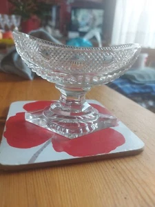 Anglo-Irish Georgian Glass Salt - Bild 1 von 6