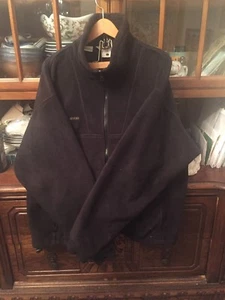 Columbia Men’s Black Fleece Zipper Sweatshirt Size L - Picture 1 of 7