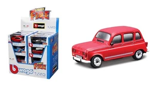 Renault 4 rossa modellismo 1:43 Burago Bburago Street Fire - Foto 1 di 1