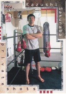 KAZUSHI SAKURABA - 2003 BBM Pro Wrestling Card #106 -Japanese MMA Legend -RARE