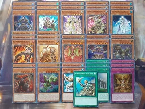Yugioh Elementsaber Deck 40 Karten Elementarfürsten Molehu Budget Turnierfertig - Bild 1 von 9