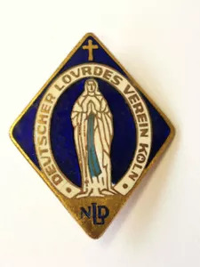 Deutscher Lourdes Verein, Mitgliedsabzeichen - Bild 1 von 3