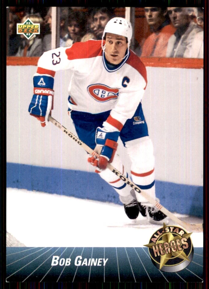 1992-93 Upper Deck - All-Stars Bob Gainey Montreal Canadiens #41 - Image 1 of 2