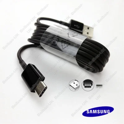 4FT USB Type C Cable Fast Charging Cord For Samsung Galaxy Android Charger Cord - Image 1 of 4