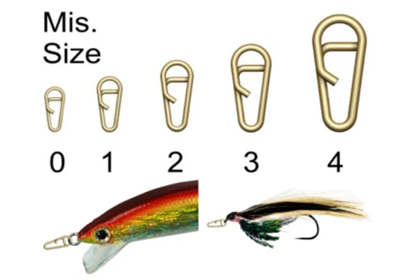 Stonfo art 636 QUICKLINK ROUNDED SHAPE moschettoni SPINNING IN ACCIAIO 10pz