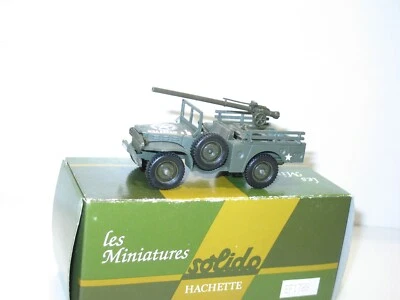 SOLIDO, Camion 4X4 DODGE WC 51 Militare Armato Di Un Canone SR - Immagine 1 di 4