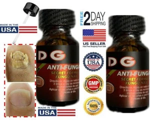 2X Anti Fungal Toenail Treatment Maximum Strength Fungus Nail Athletes Foot - Picture 1 of 5