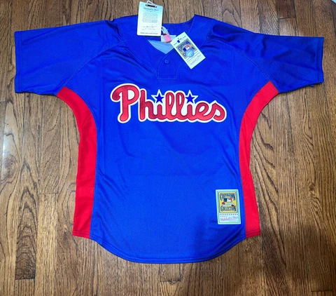Roy Halladay #34 Phillies Authentic Mitchell & Ness 2010 Mens Jersey Size 40 M Cover